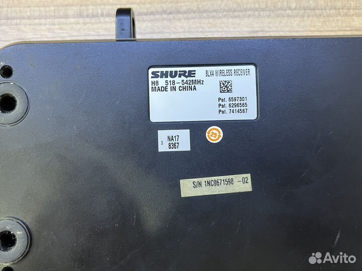 Продам радиосистему Shure BLX24E/SM58