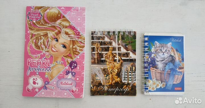 Блокноты в очень хорошем состоянии 3 шт