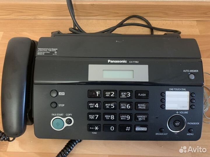 Факс panasonic