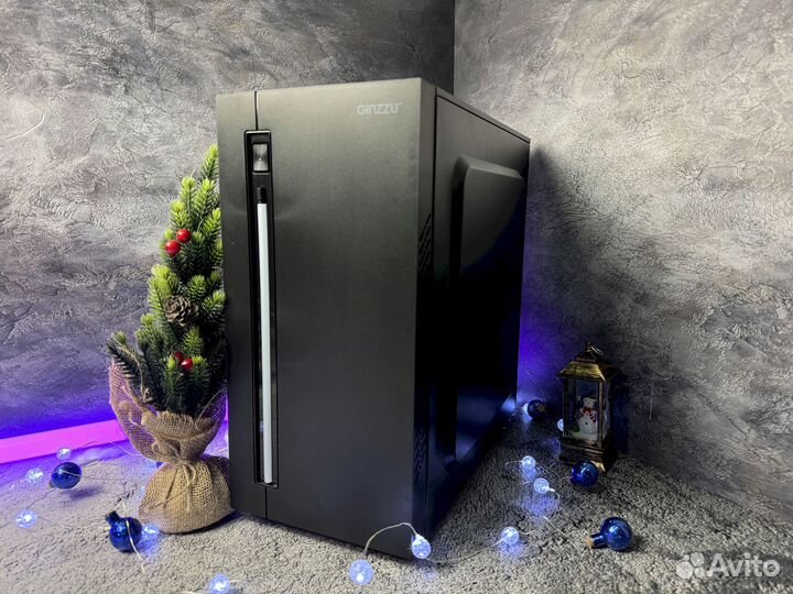 Игровой компьютер с подсветкой 8 ядер/16/512/RX580