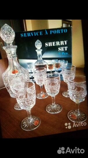 Хрусталь.Хрус.Стекло. Bohemia. Чехословакия.70г