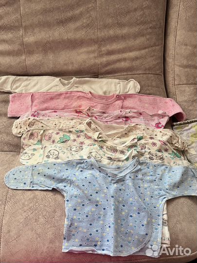 Вещи пакетом на девочку до 8 месяцев