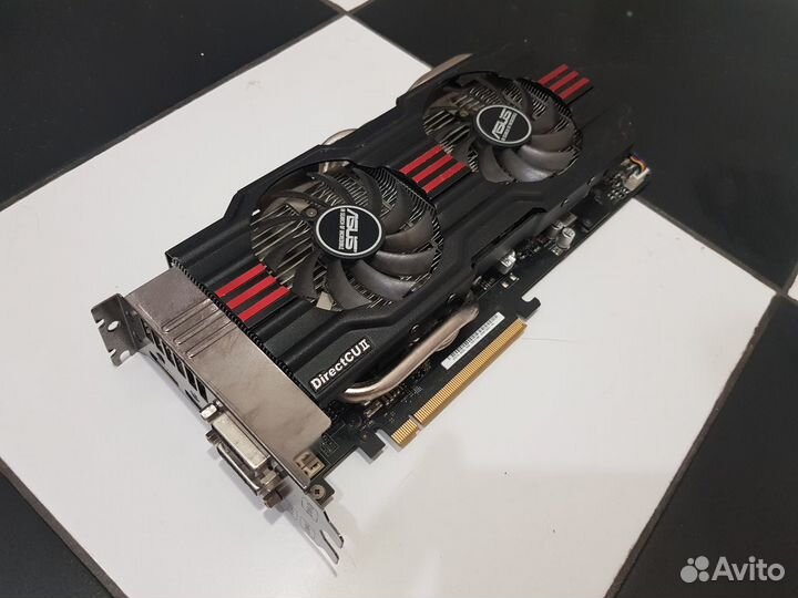 Asus Видеокарта asus GTX660-2гб 2 гб