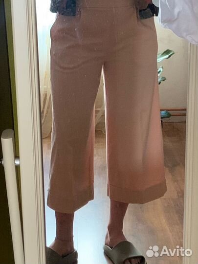 Кюлоты женские zara розовые