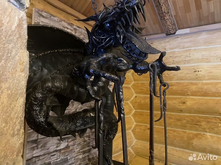 Каминный набор. Ручная ковка