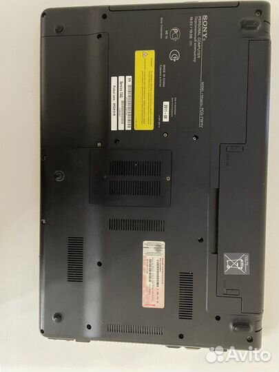 Ноутбук sony vaio PCG-71911V