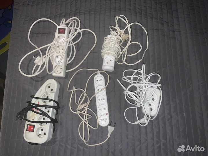 Сетевой фильтр,удлинитель, провода