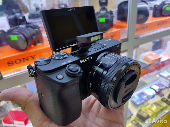 Sony A6400 kit 16-50mm пробег 3.078 кадров Рст
