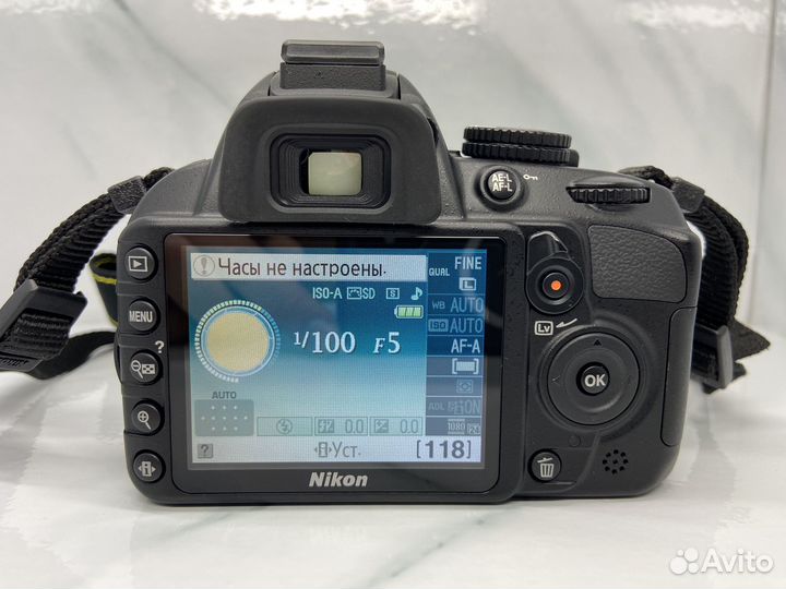 Зеркальный фотоаппарат Nikon D3100 + 18-55mm