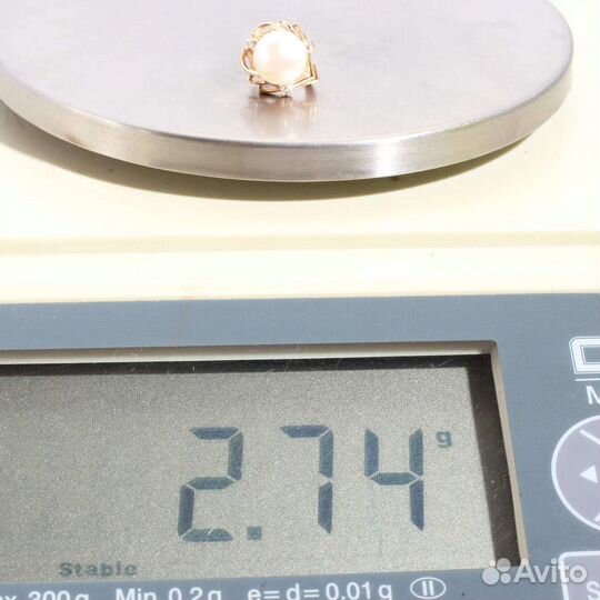 Комплект жемчуг 585*