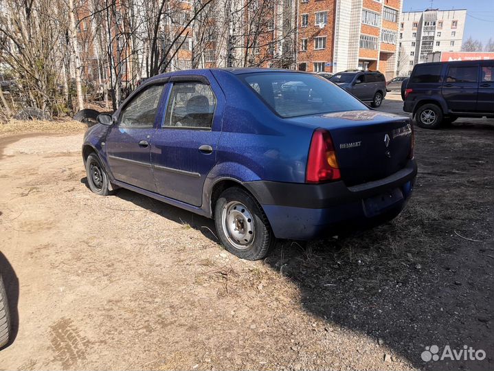 Renault logan в разборе запчасти