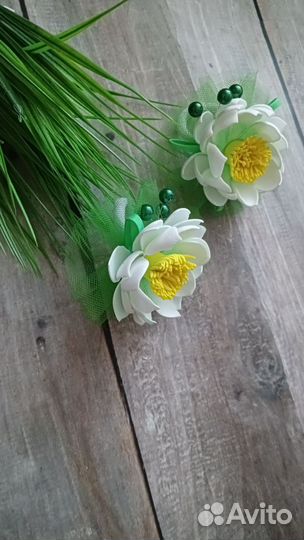 Резинки для волос ручной работы