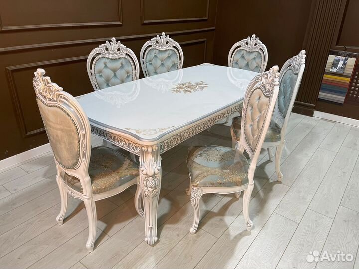 Кухонный стол и стулья Элегант-Идеал