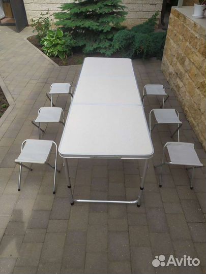 Столы складные туристические 1+4; 1+6
