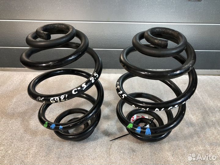 Пружины задние на Audi A6 C5 TDI