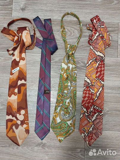 Галстук и шарф времен ссср, винтаж