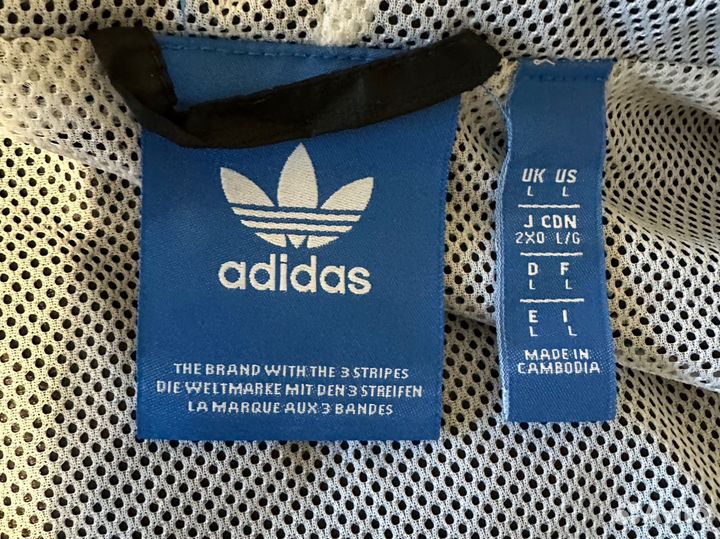 Легкая куртка мужская adidas