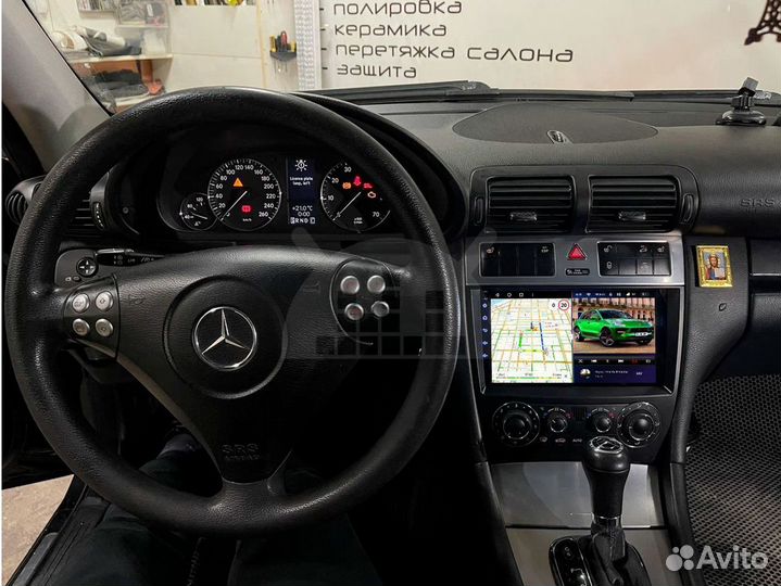 Магнитола android 4.32 Mercedes-Benz W203 04-2012