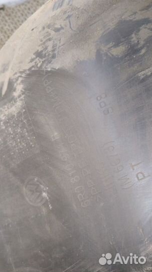 Защита арок (подкрылок) Volkswagen Polo, 2013