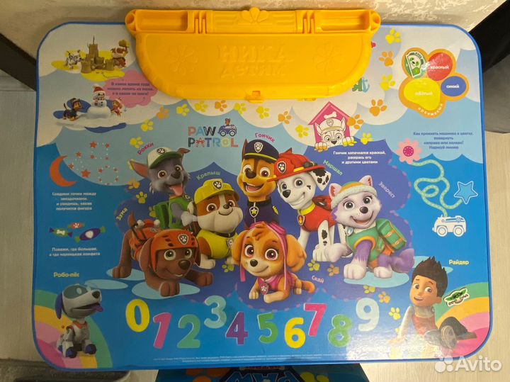 Детский столик и стульчик. Щенячий патруль