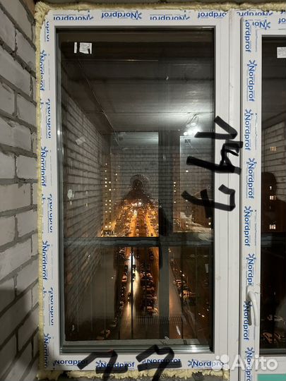 Балконный блок с дверью