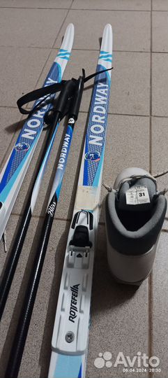 Лыжи детские прогулочные