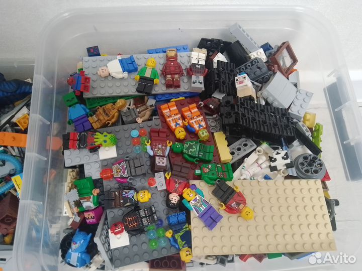 Lego россыпью 8,6 кг. Оригинал