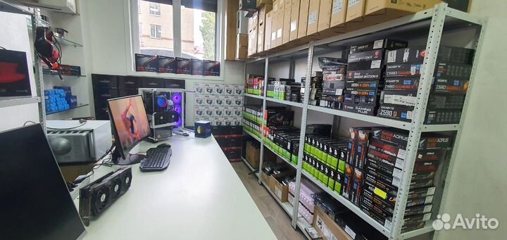 Игровой компьютер i3 10105F/SSD 500Gb/GTX 1660Ti