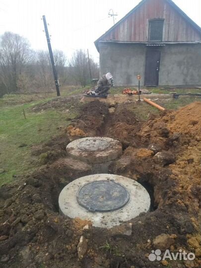 Колодец за 1 день. Углубление. Выгребная яма