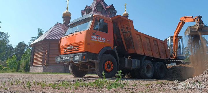 Доставка самосвалом камаз