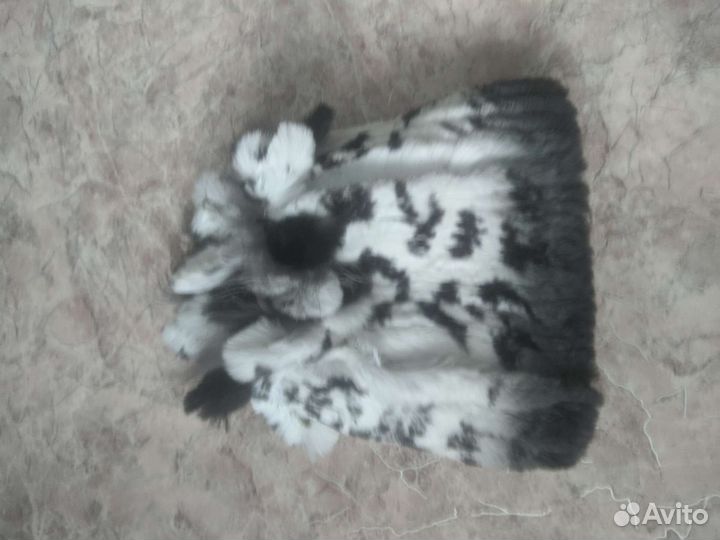 Шапка из кролика