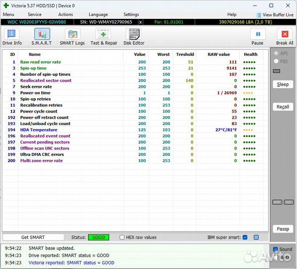 Жесткий диск WD RE4 2тб