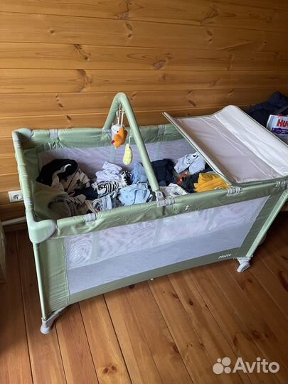 Детская кровать манеж