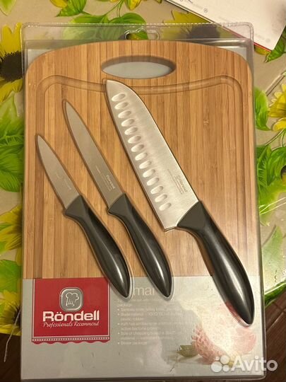 Набор кухонных ножей rondell