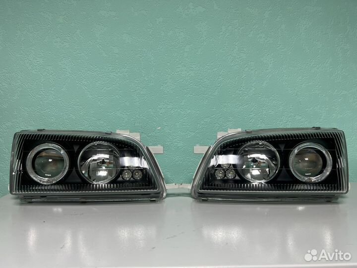 Фары Toyota Corona Caldina Carina E 190 Чёрные