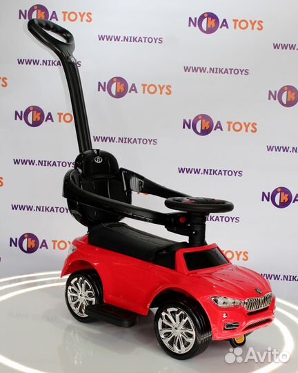Машинка-каталка (толокар) BMW rad и другие модели