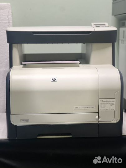 Мфу лазерный цветной 3-в1 сканер копир принтер HP