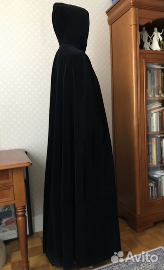 Кейп бархат винтаж Англия