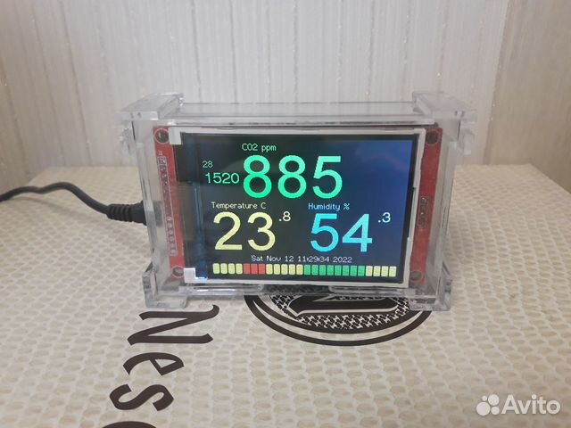 Монитор качества воздуха со2