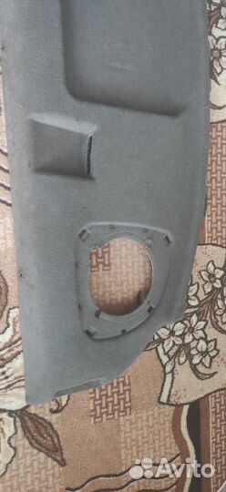 Задняя полка на калину + сеточки на колонки