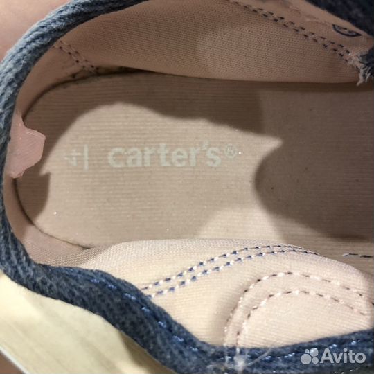 Кеды для девочки carters 4t 19 размер