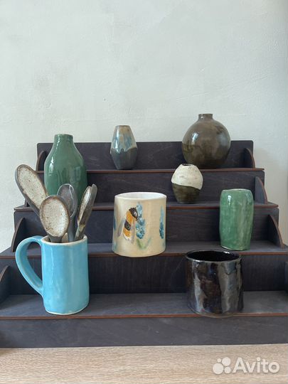 Керамические вазы ручной работы