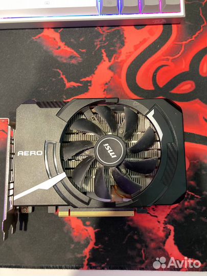 Видеокарта MSI GeForce GTX 1660 aero 6gb