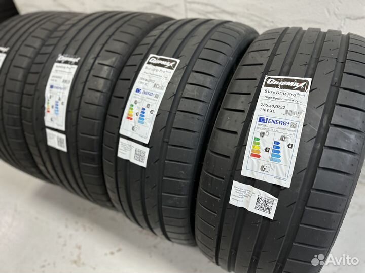 Gripmax SureGrip Pro Sport 285/40 R22 и 325/35 R22 110Y