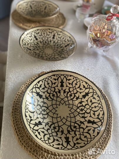 Блюдо большое тарелка 3шт