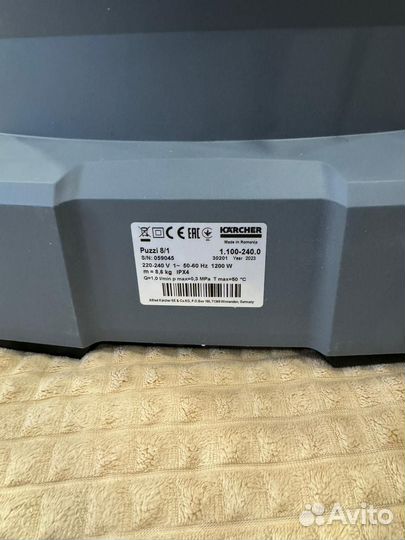 Моющий пылесос karcher puzzi 8/1