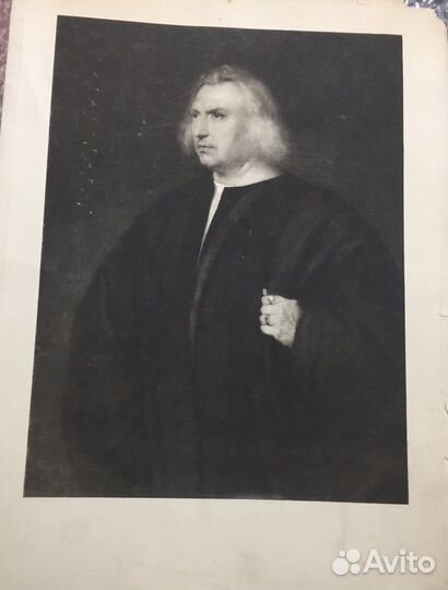 Гравюра с картины Тициана Медик из Пармы