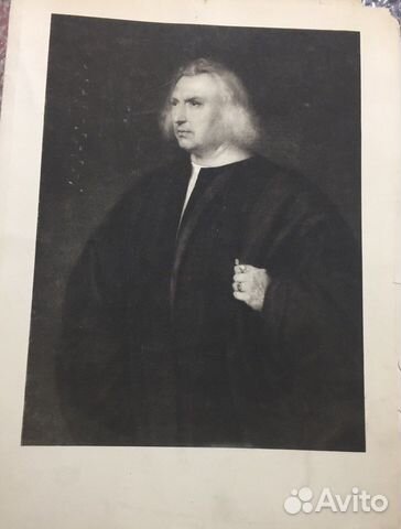 Гравюра с картины Тициана Медик из Пармы