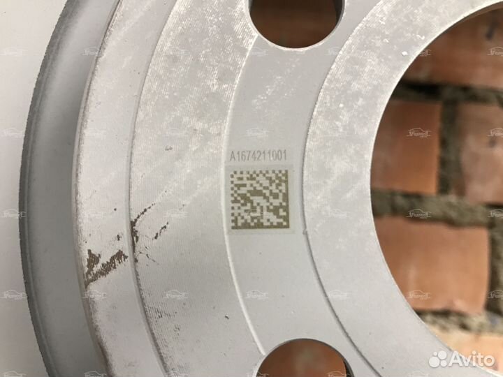 Диск тормозной передний для Mercedes GLE W167