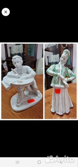 Фарфоровые статуэтки СССР